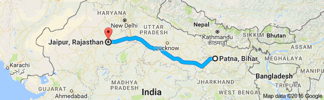 Patna to Khatu Shyam Ji
